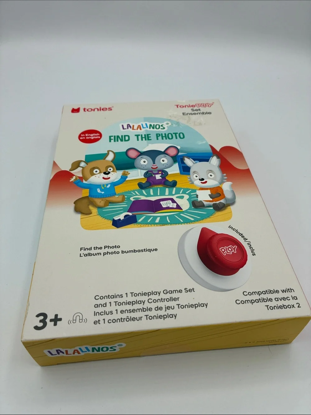 Tonie Box ToniePlay Find The Photo Lalalinos Game Set with Controller
